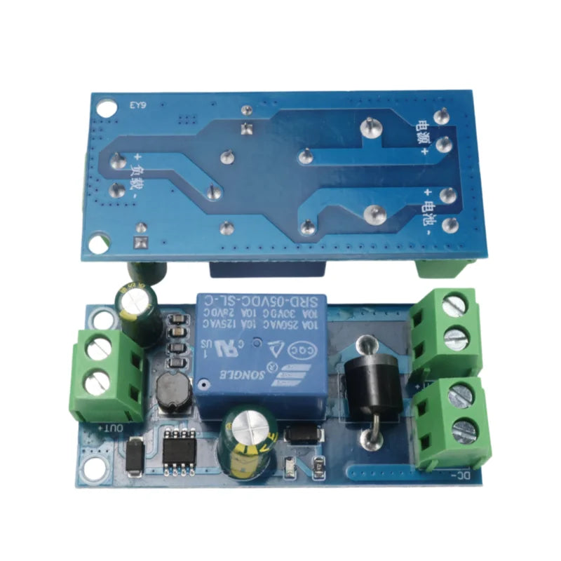 YX850 UPS Power Failure Automatic Switching Module 5V-48V DC Backup Battery Converter 10A Emergency Cut-off Board for Lithium