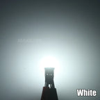 2x T10 LED W5W Car Side Interior Lights 12V Reading Bulb 3030 Chips 194 168 Auto White Red Yellow Parking Marker Dome Lamps