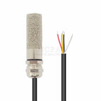 Temperature Humidity Sensor Probe Cable Metal Head Digital Capacitance Sensors 1M Length I2C Output SHT20 SHT30 SHT40 SHTC3
