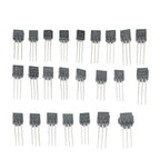 X49A-840Pcs/Set 24Values TO-92 Transistor BC547 BC327 BC337 2N2222 3904 PNP/NPN Transistors Set Electronics Assortment Kit