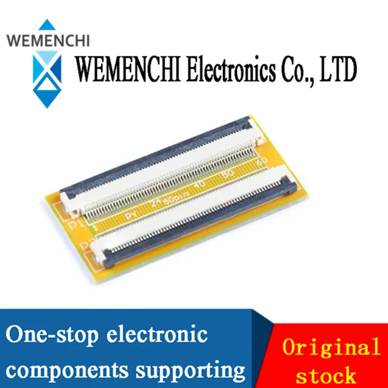 2 Pcs Flexible Flat Cable FFC FPC Extension Board 0.5 Mm 6 Pin 8 10 12 14 16 20 22 24 26 30 32 36 40 45 50 54 60 Pin to Pin