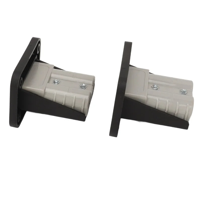 2pcs 50A Plug Mounting Panel Flame Retardant Embedded Connectors Flush Mount Recessed Plate for Anderson Power SB50 Series Conne