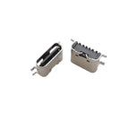 10Pcs USB Connector Type C Female Charging Port Jack 2/6/16 Pin Type-C Socket PCB Soldering SMD SMT DIY Repair Type C Adapter