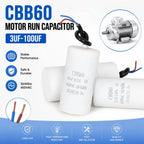 Durable 450V CBB60 Capacitor 50/60Hz 3UF-100UF Start Capacitor Round Motor Run Capacitor
