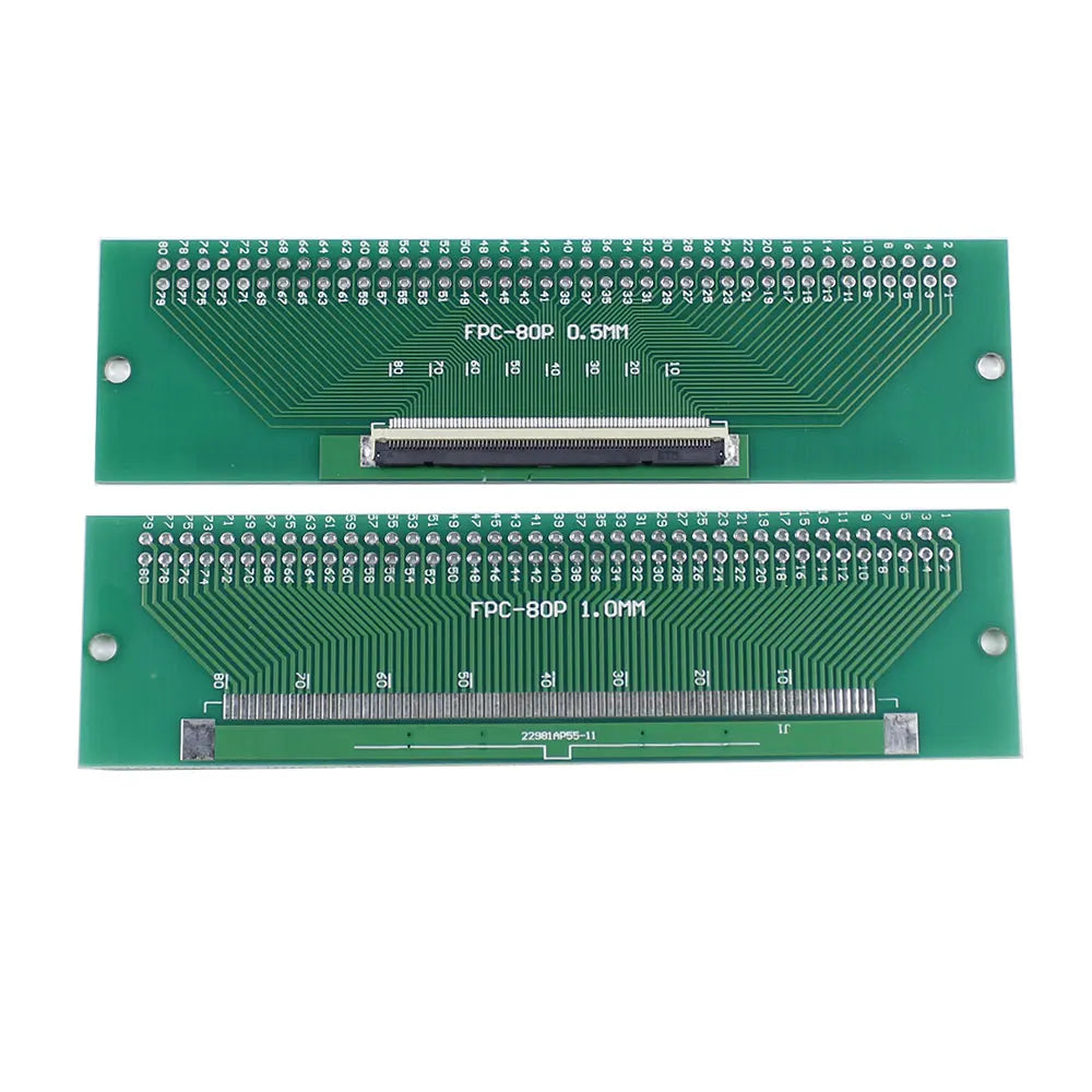 JCD 1Piece FPC/FFC Flat Cable Transfer Plate  0.5mm 1mm to 2.54mm Spacing Connector Flexible Flat Cable Adapter Board
