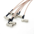 DIN 1.0/2.3 Mini BNC Male to BNC Male/Female Connector RG179 RF Coaxial Cable HD SDI 75ohm For Blackmagic HyperDeck Shuttle