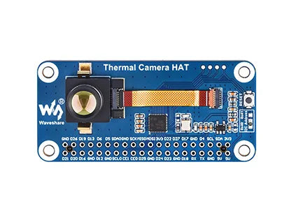 2026 Long-wave IR Thermal Imaging Camera Module, Raspberry Pi IR Camera, 80x62 Pixels, Options for FOV and Connector