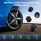 KEBIDUMEI Car Tire Pressure Monitor System USB Android TPMS For Navigation Player Temperature Warning Sensors Car Accessories