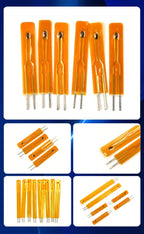 TZW 10PCS NTC Thermistor Temperature Sensor Film Resistance Probe MF55 B3435 B3950 10K 50K 100K 25MM 50MM 75MM