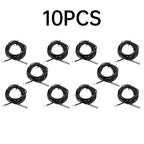 10/1pcs NTC 10K 1% 3950 Thermistor Temperature Sensor Waterproof Probe Cable 2M Temperature Sensing Wire For Arduino W1209 W1401