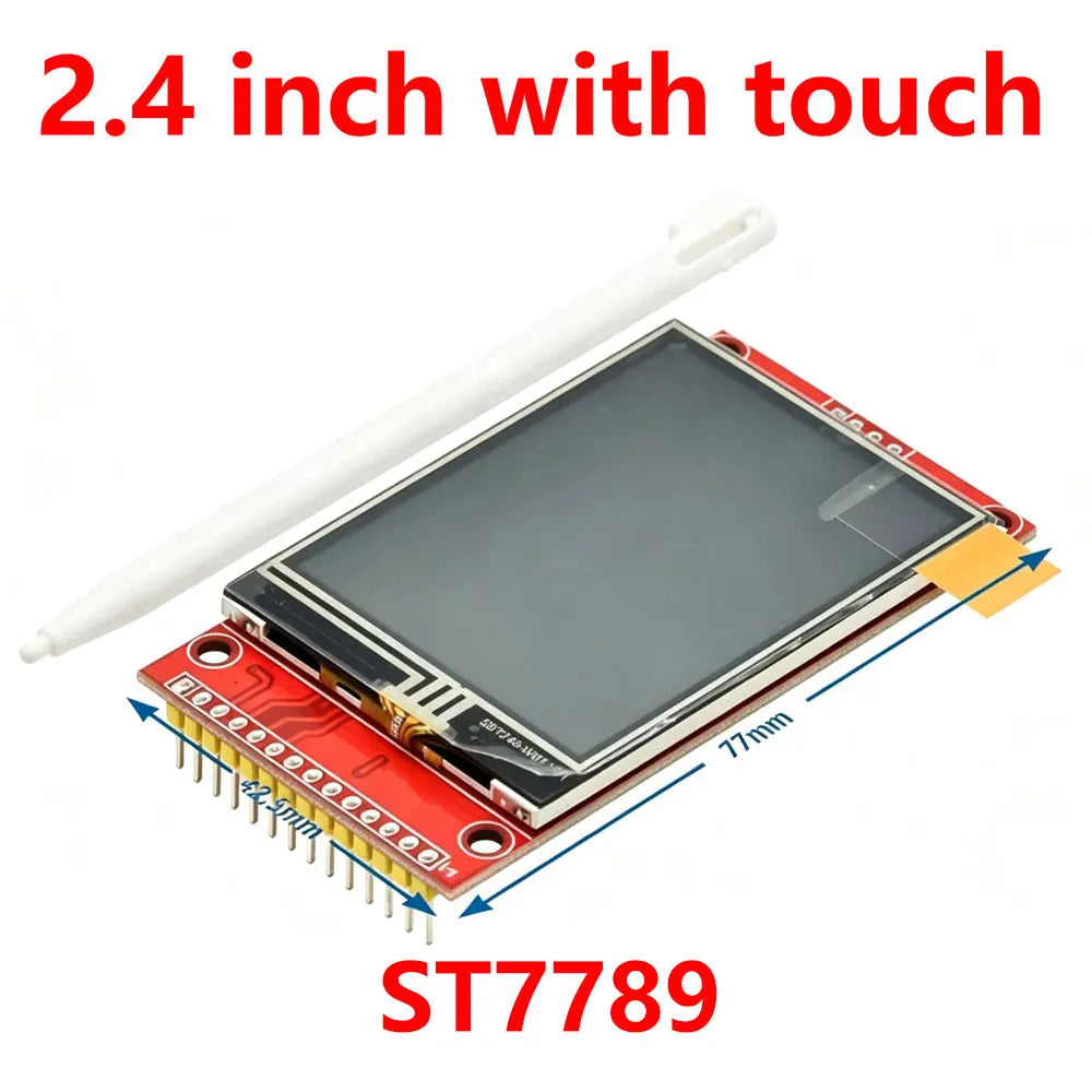 1.44 1.8 2.0 2.2 2.4 2.8 3.2 3.5 inch SPI TFT LCD Screen Colorful Touch Display Module ST7789 ILI9488 480*320 240*320 Drive
