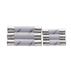 10PCS 0.1A 0.25A 6X30MM 5X20MM Fast Blow Ceramic Fuse 5*20mm 250V 2A 2.5A 3A 3.15A 0.1A-25A Slow Break The Fuse Tube 0.5A 6*30mm