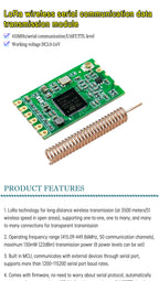 New HC-15 LORA wireless serial communication module for 433MHZ data transmission serial communication UART interface