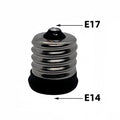2PCS E10-E12 E11-E12 E11-E14 E12-E12 E10-E14 E17-E14 Light Socket adapter E10 to E12 Candelabra lamp holder converter,Install