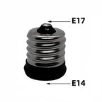 2PCS E10-E12 E11-E12 E11-E14 E12-E12 E10-E14 E17-E14 Light Socket adapter E10 to E12 Candelabra lamp holder converter,Install