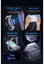 Essager 15W Magnetic Qi Wireless Chargers Fast Charging  for iPhone 14 13 12 Pro Max PD Fast Charging For Xiaomi Pad Adapter