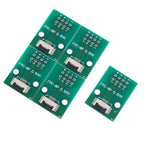 5PCS FPC FFC Flexible Flat Cable Welded Board Adapter PCB Board 0.5mm Pitch Connector SMT To 2.54mm Hole 6P/8P/10P/12P/20P