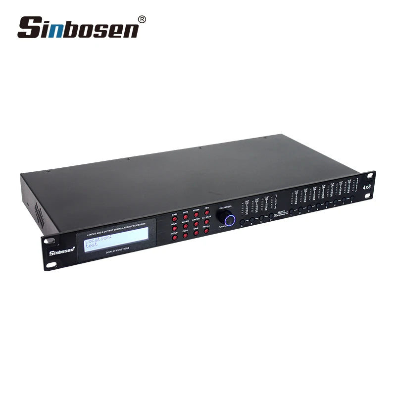 Sinbosen Digital audio processor 4 input 8 output loudspeaker management system AP48