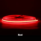 COB LED Strip 480 528 Chips/M High Density Flexible FOB Led Red Green Blue Warm Nature Cool White Linear Dimmable Light 12V 24V