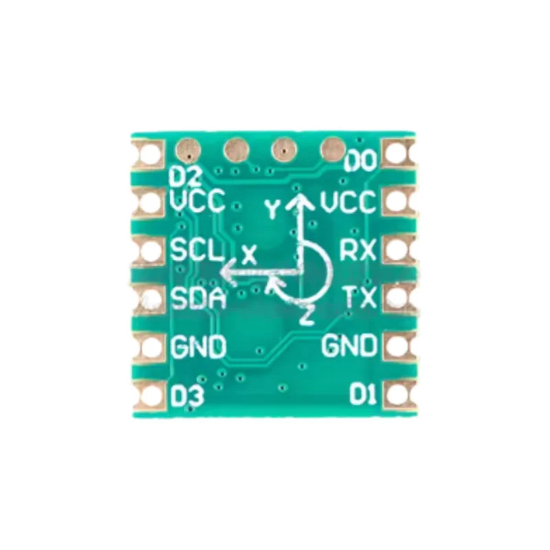 1pcs Original JY901S Nine-axis Accelerometer Gyroscope MPU9250 Magnetic Attitude Angle Sensor Module