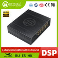 Sennuopu DS-M8 Car Audio 4 Ch Power Amplifier 8 Channel Dsp Processor Bluetooth Amp Equalizer Amplificador Automotivio Sound