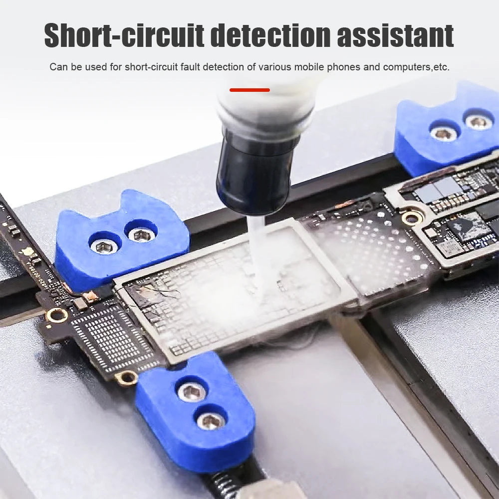 JCD Portable Rosin Atomizer Rosin Flux Pen USB Charging Welding Short Circuit Detection for Phone PCB Soldering Repair Tools