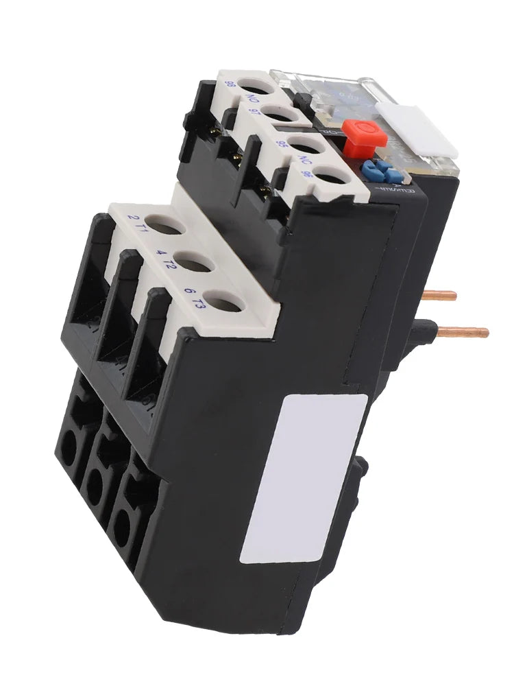 Thermal Overload Motor Relay 3 Phase AC 50Hz/60Hz FR NR2-25 IP20 Plug-in With Indicator Light For CJX2 Series Contactors