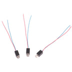 5Pcs 4*8mm 3V Mini DC Coreless Vibration Motors with Eccentric Wheels, for DIY Toys and Massagers