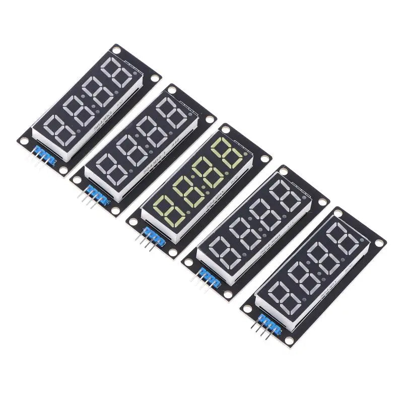 Y-1 Piece 0.56" 4-Digit LED Display Module TM1637 7-Segment Digital Tube for Arduino Electronic Clock Display Board
