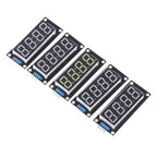 Y-1 Piece 0.56" 4-Digit LED Display Module TM1637 7-Segment Digital Tube for Arduino Electronic Clock Display Board