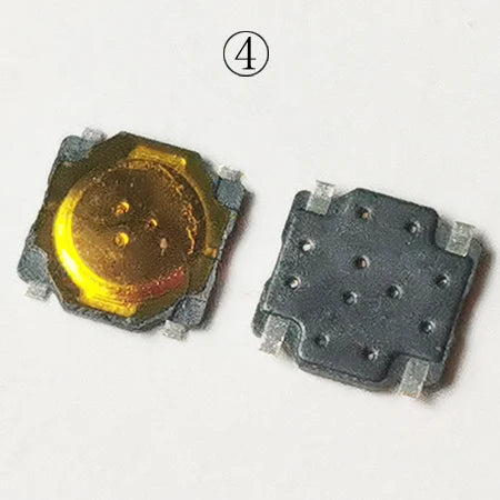 50pcs 4.8x4.8/4.5x4.5Super Tiny Momentary Push Button 12V Tactile Button Reset Button Switch 4Pin SMD Phone Screen Toy Use