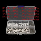 1Box SH 1.0MM/JST 1.25mm/ZH 1.5mm/PH 2.0mm/XH2.54mm/VH 3.96mm Male Plug Female Socket Housing Crimp Terminal Connector Kit