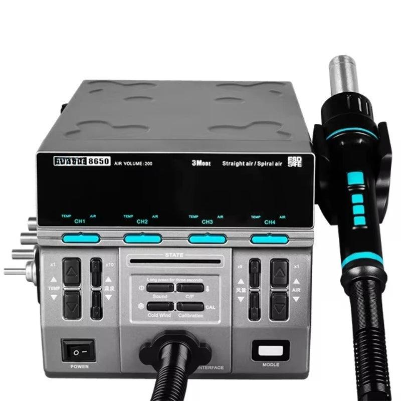 Rework Station SUGON 8650  Heat Gun Hot Air Gun for IC CP PCB iPhone Repair