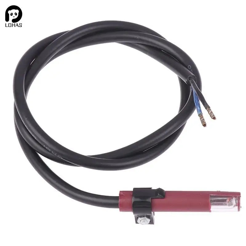 5cm QRB1 Flame Detector Photosensitive Electric Eye Burner Detection Photoresistor Red QRB1 Photocell For Burner Waste Oil