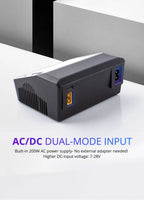 ToolkitRC M6DAC 350W X 2 USB-C 65W AC/DC Dual Smart Charger Discharger for 1-6S Lipo LiHV Lion NiMh Pb Battery with 15A Balance