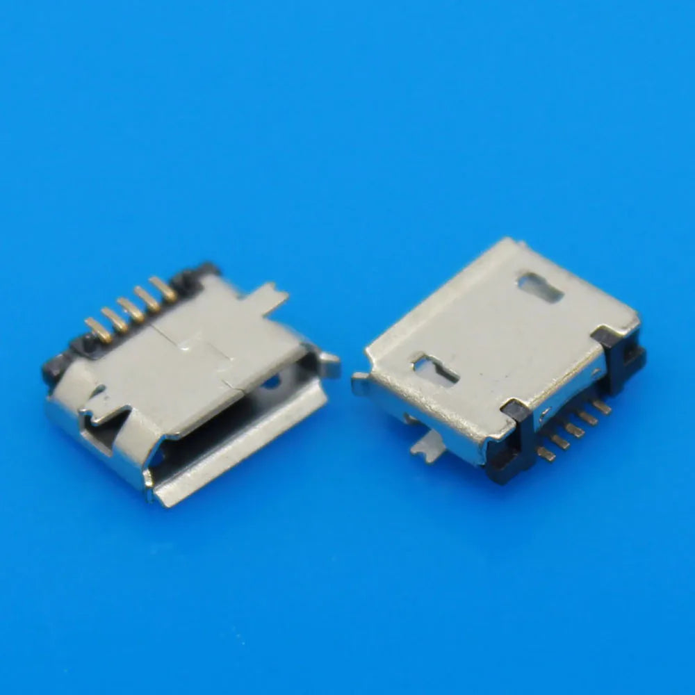 100models Micro USB Connector Mini Jack Socket Power Charging Port Replacement 5 Pin 5pin Tail For Samsung Huawei Lenovo ZTE HTC