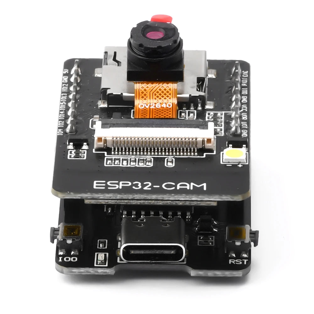 ESP32-CAM ESP32-CAM-MB Type-C ESP32 Serial to WiFi CAM Development Board FT232/CH340 5V Bluetooth+OV2640 Camera