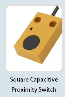 Cloweit M12 Capacitive Proximity Switch Level Sensor Detects Metal Liquid In Plastic Feed LJC12A3-A Series Shielded Unshielded