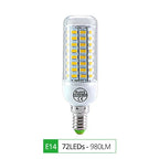 E27 LED Lamp E14 LED SMD 5730 220V Corn Light Bulbs 24 36 56 72LEDs Lamparas LED Chandelie Ampoule Led Light For Home Decoration