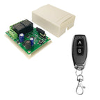 433.92Mhz DC 6V 12V 24V 48V 60V Universal Wireless Remote Control Switch 2 CH RF Relay Receiver Module DC5-30V For Smart Home