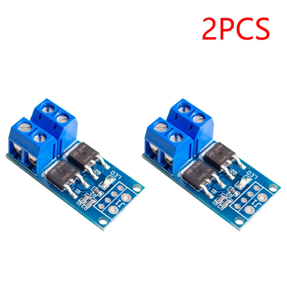 10-1pc 15A 400W MOSFET Trigger Switch Drive Module PWM Regulator Panel DC 5V-36V Electronic Switch Control Board for arduino
