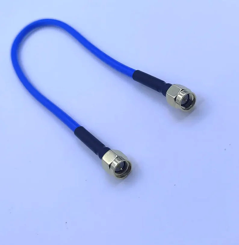 100PCS RG405 SMA Male to SMA Male/ RP SMA Male to RP SMA Male Semi-Rigid RG405 RF 50Ω Coaxial Cable