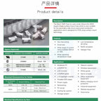 10PCS,1808 125V 250V AC 0451 SMD Fast Blow Fuse 0.5A 0.75A 1A 2A 3A 4A 5A 6.3A 8A 10A 12A 15A 500MA 750MA 2410 ultra-rapid Fuses