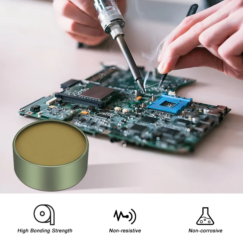 10g-200g Soldering Paste Rosin Flux Convenient Efficient Rosin Soldering Flux Paste Electronic LED SMD Soldering Repair Flux
