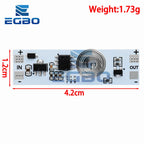 Touch Switch Capacitive Module 5V-24V 3A LED Dimming Control Lamps Active Components Short Distance Scan Sweep Hand Sensor Touc