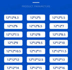 20PCS 12x12mm X4.3/5.5/6/7/8/9/10mm Micro Push Tact Switch 4pin Touch Button Mini Tactile Pushbutton Toggle Pcb Momentary Switch