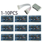 1-10PCS 5V DC-AC Pure Sine Wave Inverter SPWM Driver Board EGS002 12Mhz Crystal Oscillator EG8010 + IR2113 Driving Module LCD