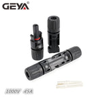 GEYA 5Pairs Solar Connector Male Female 30A 45A Solar Panel Branch Connectors for PV Cable 2.5/4/6mm2 1000VDC 15000VDC