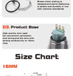 16MM 19MM 22MM 1NO1NC 3Pin 6Pin Mushroom Head Turn-Reset Stainless Steel 304 Metal Emergency Stop Button Switch