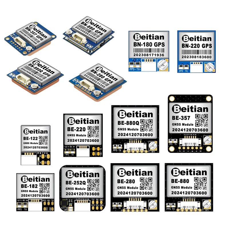 Beitian GPS Module with Compass M8 M9 M10 Ceramic Antenna on-board flight controller FPV GNSS GPS Receiver Antenna Module Ublox